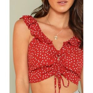Red Polka Dot Shirt 🍓